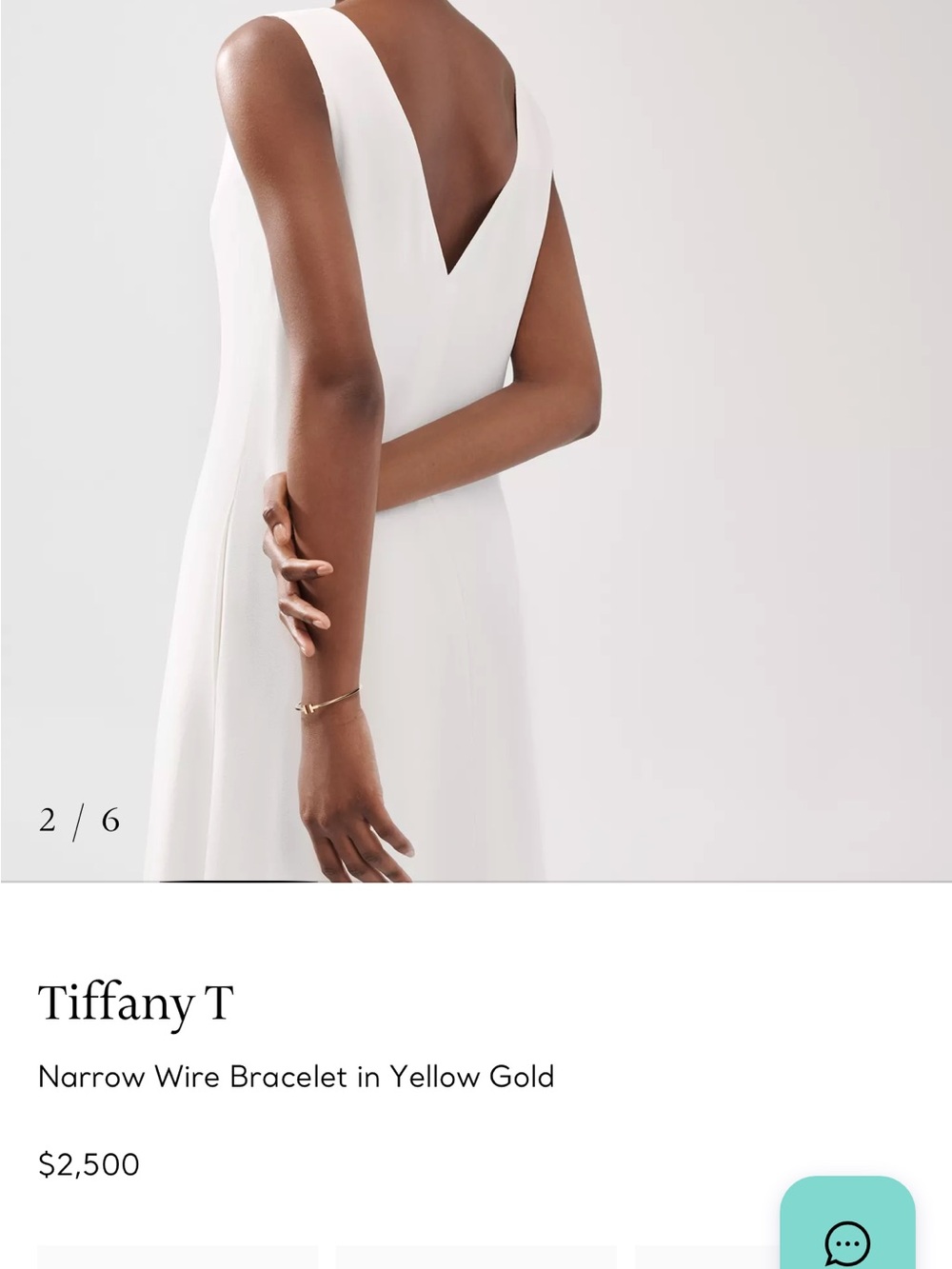 Tiffany & Co. Yellow Gold T Wire Cuff Bracelet (Medium) 18k Yellow Gold - Picture 8 of 9